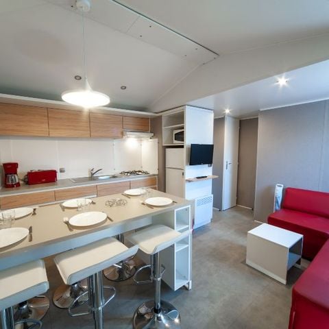 Stacaravan 6 personen - Loisir+ 6 personen 3 kamers 32m²