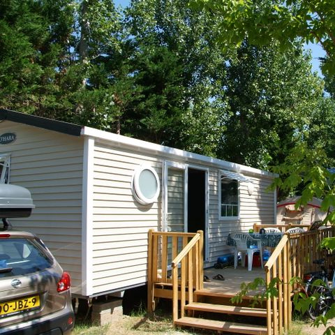 MOBILE HOME 6 people - 2 bedrooms - TV - CLIM