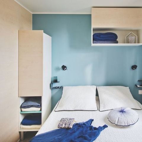 Stacaravan 7 personen - Evasion+ 7 personen 2 kamers 28m², 2 badkamers