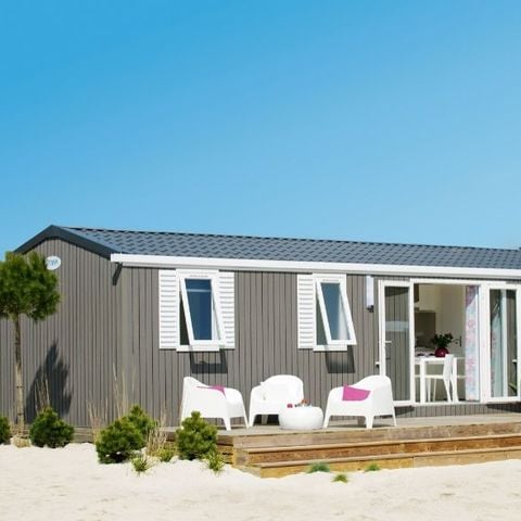 Stacaravan 8 personen - Stacaravan Confort+ 8 personen 4 kamers 37m² - stacaravan voor 8 personen