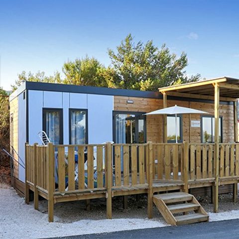 MOBILHOME 6 personnes - Mobil-home | Comfort XL | 2 Ch. | 4/6 Pers. | Terrasse surélevée | Clim.