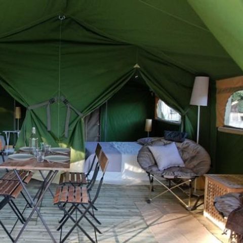 Bungalowtent 5 personen - FREEFLOWER ECO zonder sanitair