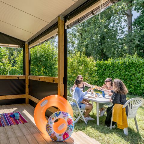 Stacaravan 5 personen - STANDAARD (zonder badkamer)