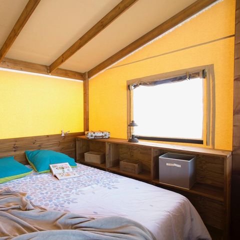 TIENDA DE LONA Y MADERA 6 personas - Algodón Premium Ecolodge