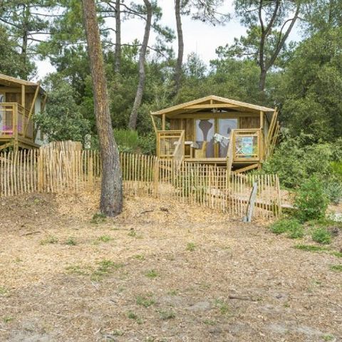 TENTE TOILE ET BOIS 5 personnes - Ecolodge Premium Sweet