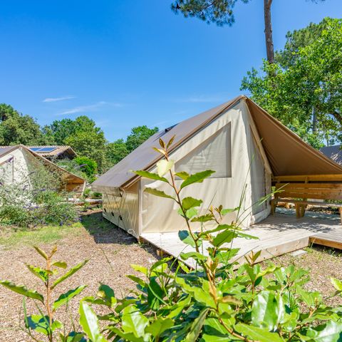 TENDA IN TELA E LEGNO 5 persone - DOLCE EDEN JUNIOR