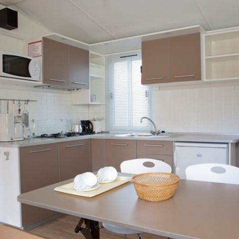 MOBILHOME 6 personnes - Mobil-home | Classic | 2 Ch. | 4/6 Pers. | Terrasse surélevée | Clim.