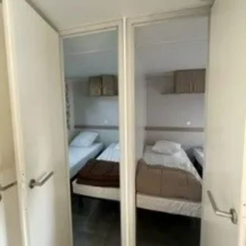 Stacaravan 6 personen - Comfort 4 kamers 6 personen + TV