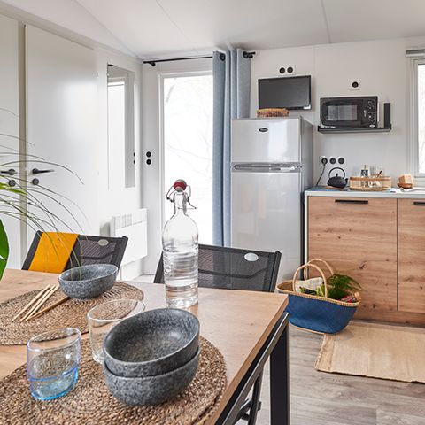 Mobilheim 5 Personen - Mobil Home "CONFORT FAMILIE" 2 Zimmer *Neue 2024*.