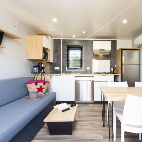 MOBILHOME 4 personnes - Cottage Select TV LV Clim - 2 Ch / 2 Salles d'eau - 4 pers.