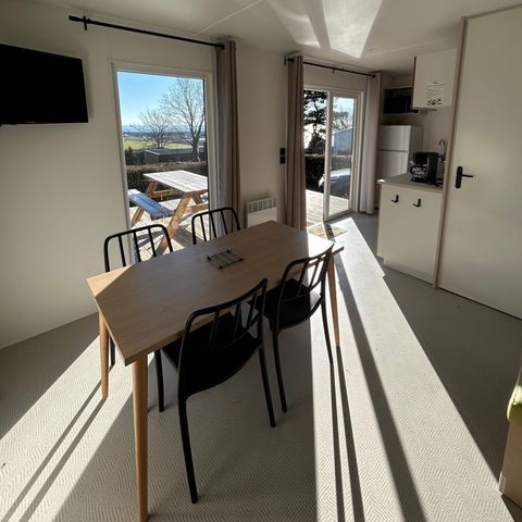 Stacaravan 4 personen - Stacaravan Privilège 2bed - TV - 29m² - Frankrijk