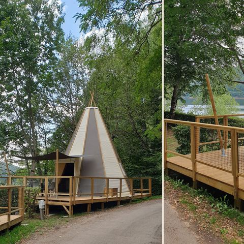 UNUSUAL ACCOMMODATION 5 people - TIPI HOME 3bed 5pers - without bathroom - 34m2