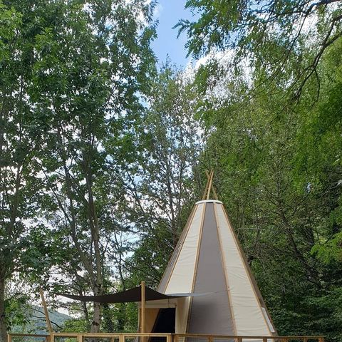 UNUSUAL ACCOMMODATION 5 people - TIPI HOME 3bed 5pers - without bathroom - 34m2