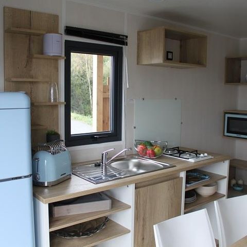 MOBILHOME 5 personas - CABANE GLAMPING 2ch - 5 pers - sin sanitario - 22m2