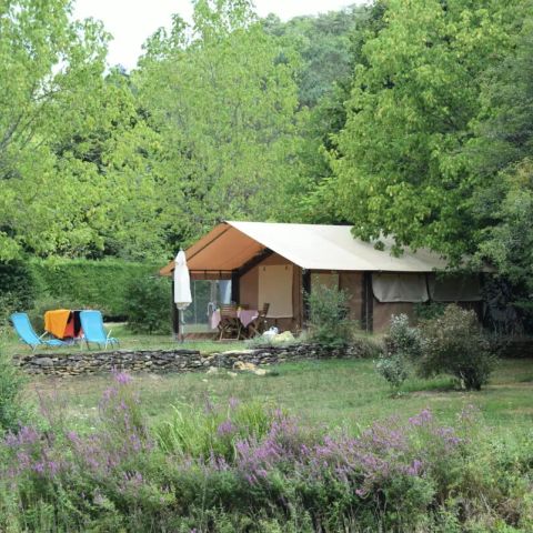 TENDA IN TELA E LEGNO 5 persone - Lodge Victoria 3 stanze 5 persone senza servizi igienici