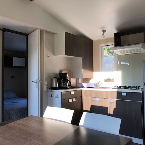 MOBILHOME 5 personnes - Confort 2 chambres - 26m² - Clim + Plancha -