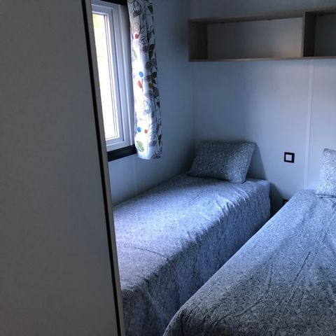 Stacaravan 6 personen - Comfort 3 slaapkamers - 2 badkamers - Airconditioning + TV