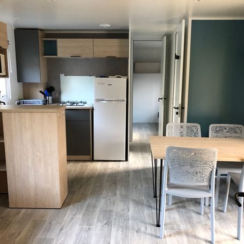 MOBILE HOME 6 people - Comfort 3 bedrooms - 2 bathrooms - Air-conditioning + TV