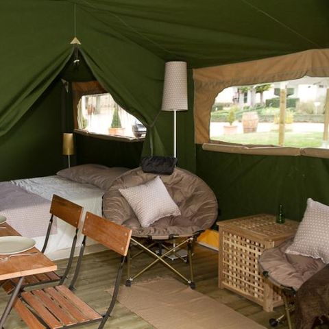 CANVAS AND WOOD TENT 5 people - NATURE COMFORT