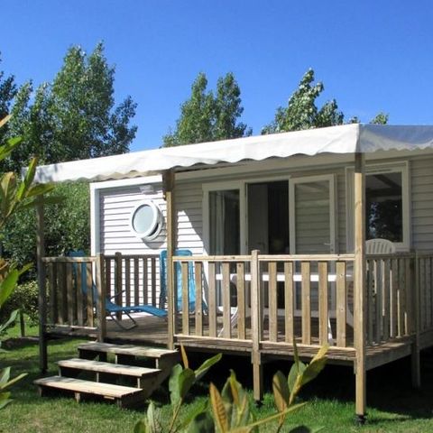 MOBILE HOME 6 people - Comfort area 32m² - Air conditioning - TV - TC