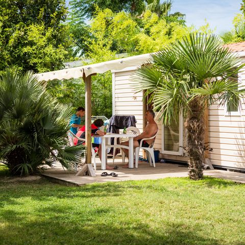 MOBILHOME 6 personnes - Mobil-home | Classic XL | 3 Ch. | 6 Pers. | Terrasse simple | Clim.