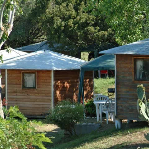 Chalet 2 Personen - Mini, ohne Wasser und sanitäre Einrichtungen