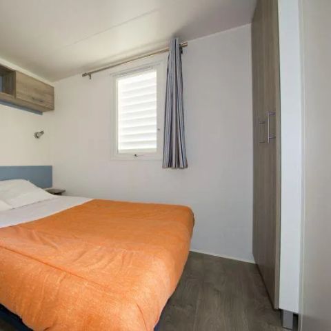 Stacaravan 6 personen - Caribische stacaravan met airconditioning - 2 slaapkamers