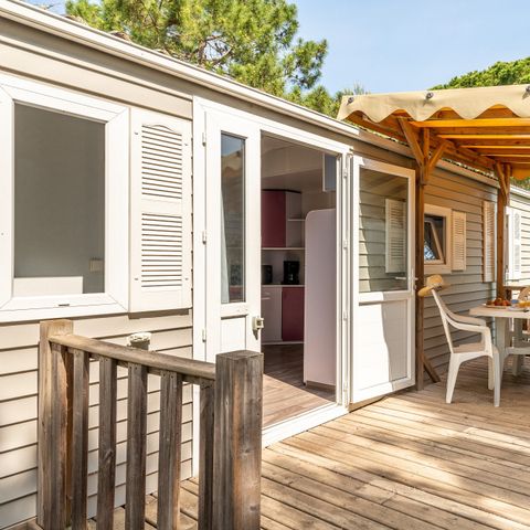 MOBILHOME 4 personnes - Mobil-home | Classic | 2 Ch. | 4 Pers. | Terrasse surélevée | Clim.