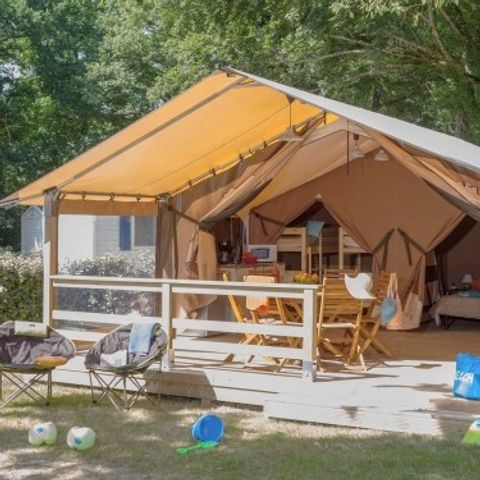 Tent 4 personen - VICTORIA - 2 kamers - geen badkamer