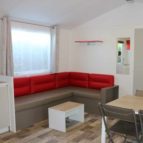 MOBILHOME 4 personnes - 30m² (4 ad et 1 enf - de 10 ans)