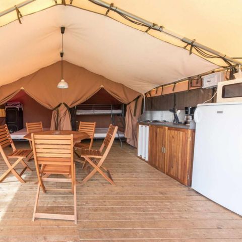 UNIEKE ACCOMMODATIE 5 personen - Lodge tent Victoria Trigano