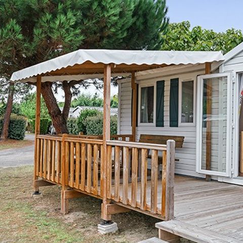 MOBILHOME 6 personnes - Classic | 3 Ch. | 6 Pers. | Terrasse surélevée