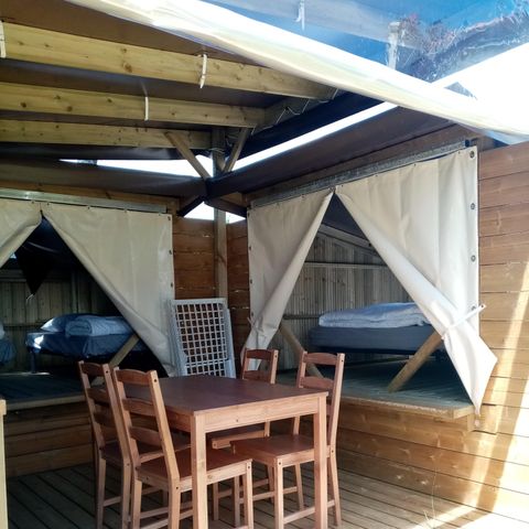 BUNGALOW 4 persone - Lodge COP'CAMP 18m² 2 camere 2020 senza bagno privato