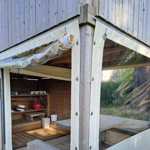 AUßERGEWÖHNLICHE UNTERKUNFT 2 Personen - Pfahlhütte Campétoile 10 m² 1 Zimmer 2019 (ohne private Sanitäranlagen)