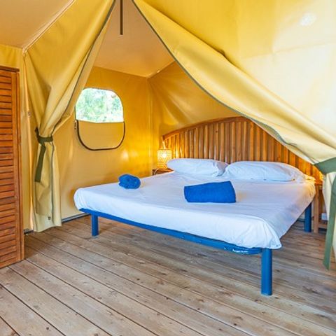 SAFARITENT 5 personen - Super Lodge Tent | 2 Slaapkamers | 4/5 Pers. | Geen badkamer