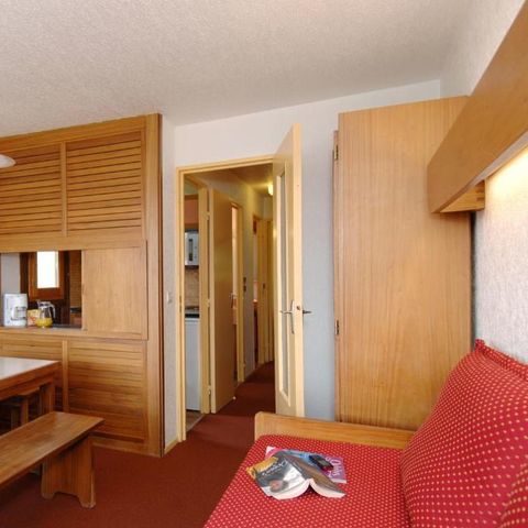 APPARTEMENT 6 personen - 2-kamer hut voor 6 personen