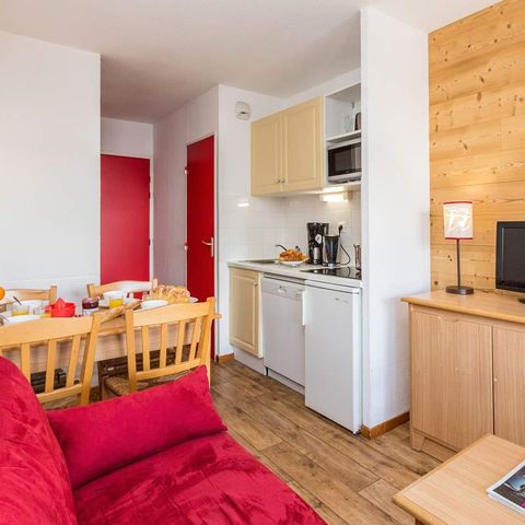 APPARTEMENT 5 personen - 2 kamers 4/5 pers.