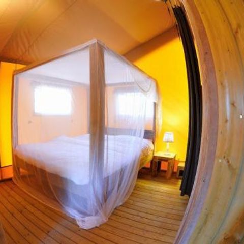 TENTE TOILE ET BOIS 5 personnes - Super Lodge | Super Lodge | 2 Ch. | 5 Pers. | Clim.