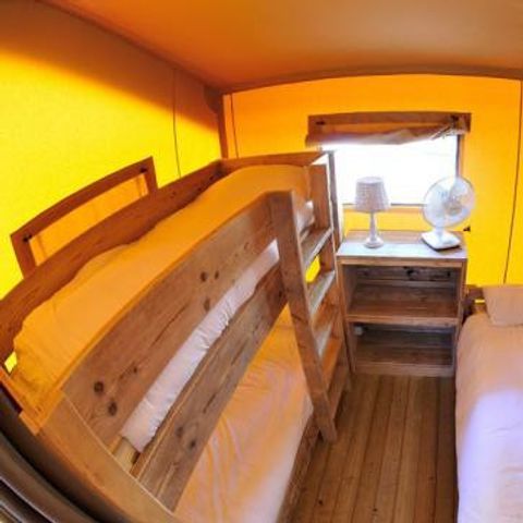 TENDA IN TELA E LEGNO 5 persone - Super Lodge | Super Lodge | 2 Camere da letto | 5 Persone | Aria condizionata