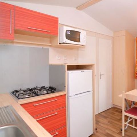 Stacaravan 5 personen - Mobile-home | Comfort | 2 Slaapkamers | 5 Pers. | Single terras | Air-con.