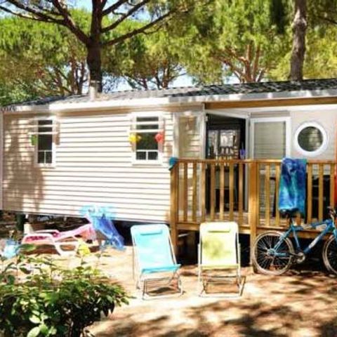 MOBILHOME 5 personas - Mobil-home | Confort | 2 Dormitorios | 5 Pers. | Terraza individual | Aire acondicionado.