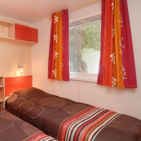 Stacaravan 5 personen - Comfort | 2 slaapkamers | 5 pers | Eenpersoons terras | Airconditioning