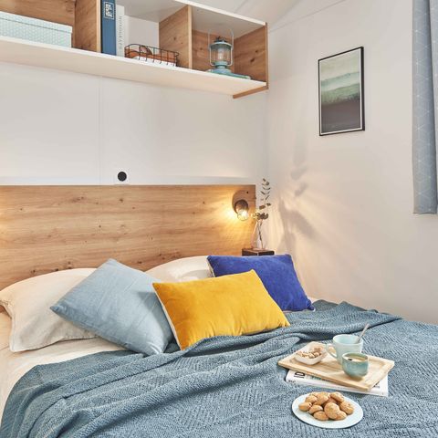 CASA MOBILE 6 persone - Cottage da 6 posti letto, 3 camere da letto (TV, lavastoviglie, aria condizionata)