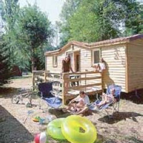 MOBILE HOME 5 people - Comfort+ Missouri in wood 32m² +terrace