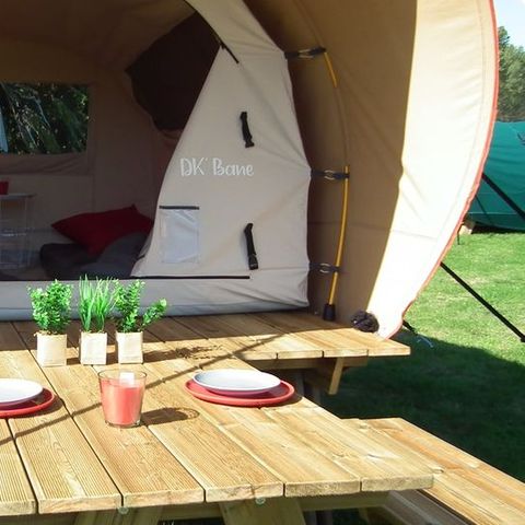 UNUSUAL ACCOMMODATION 2 people - Dk'Bane canvas tent