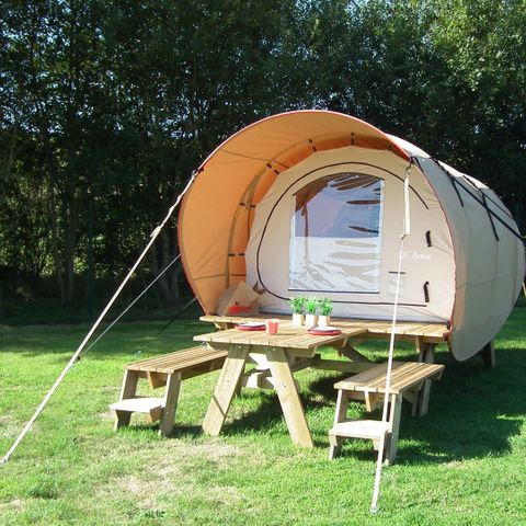 UNUSUAL ACCOMMODATION 2 people - Dk'Bane canvas tent