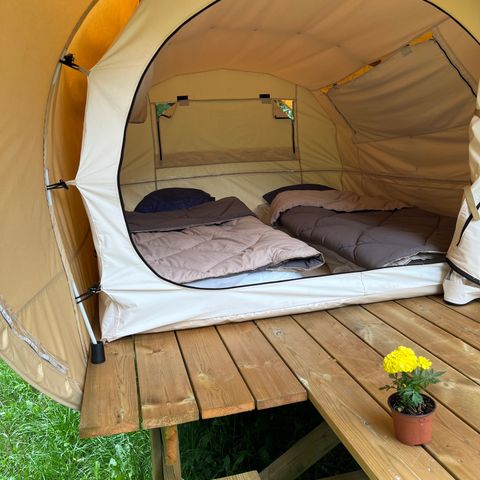 UNUSUAL ACCOMMODATION 2 people - Dk'Bane canvas tent