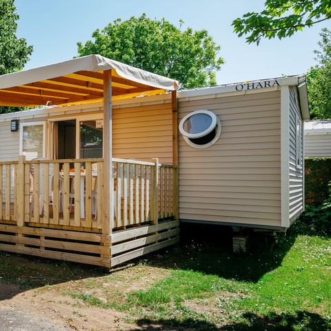 MOBILHOME 6 personnes - Mobil-home | Comfort XL | 2 Ch. | 4/6 Pers. | Terrasse Couverte | Clim. | TV