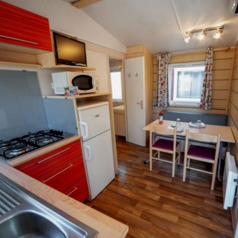 Stacaravan 4 personen - Comfort + Super Venus - Airconditioning/TV - Zaterdag