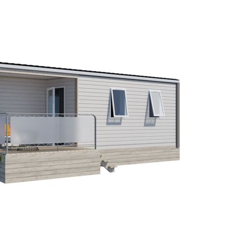 CASA MOBILE 4 persone - Loggia Confort 2 camere da letto terrazza integrata + aria condizionata + TV